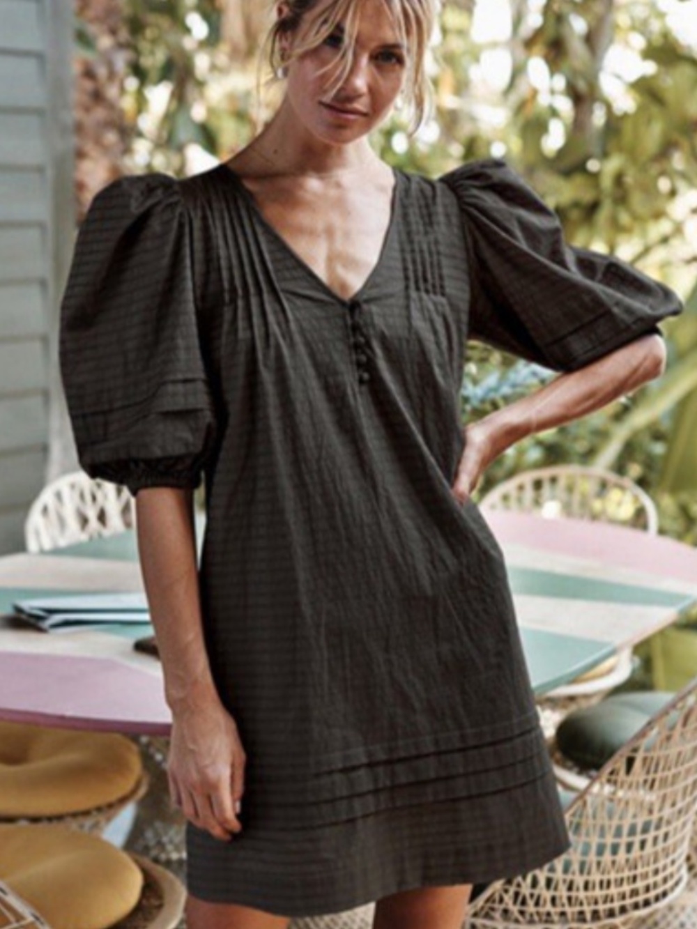 Summersalt The Cotton Pintuck Dress
